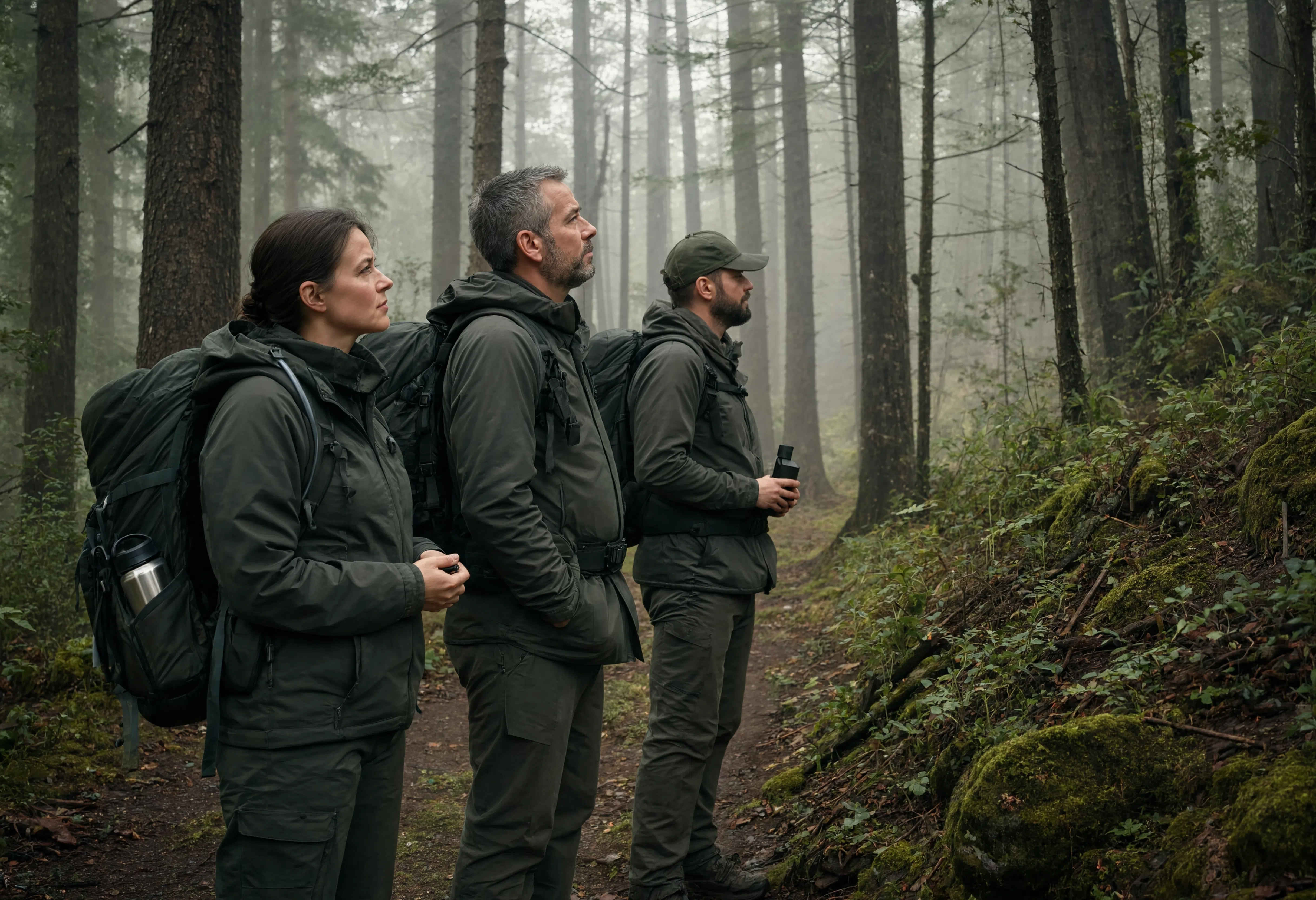 Das Waldpfad-Team in der Natur